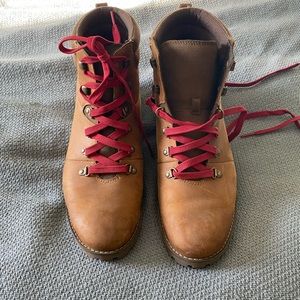 Timberland Hiking Boots w/ Red Laces